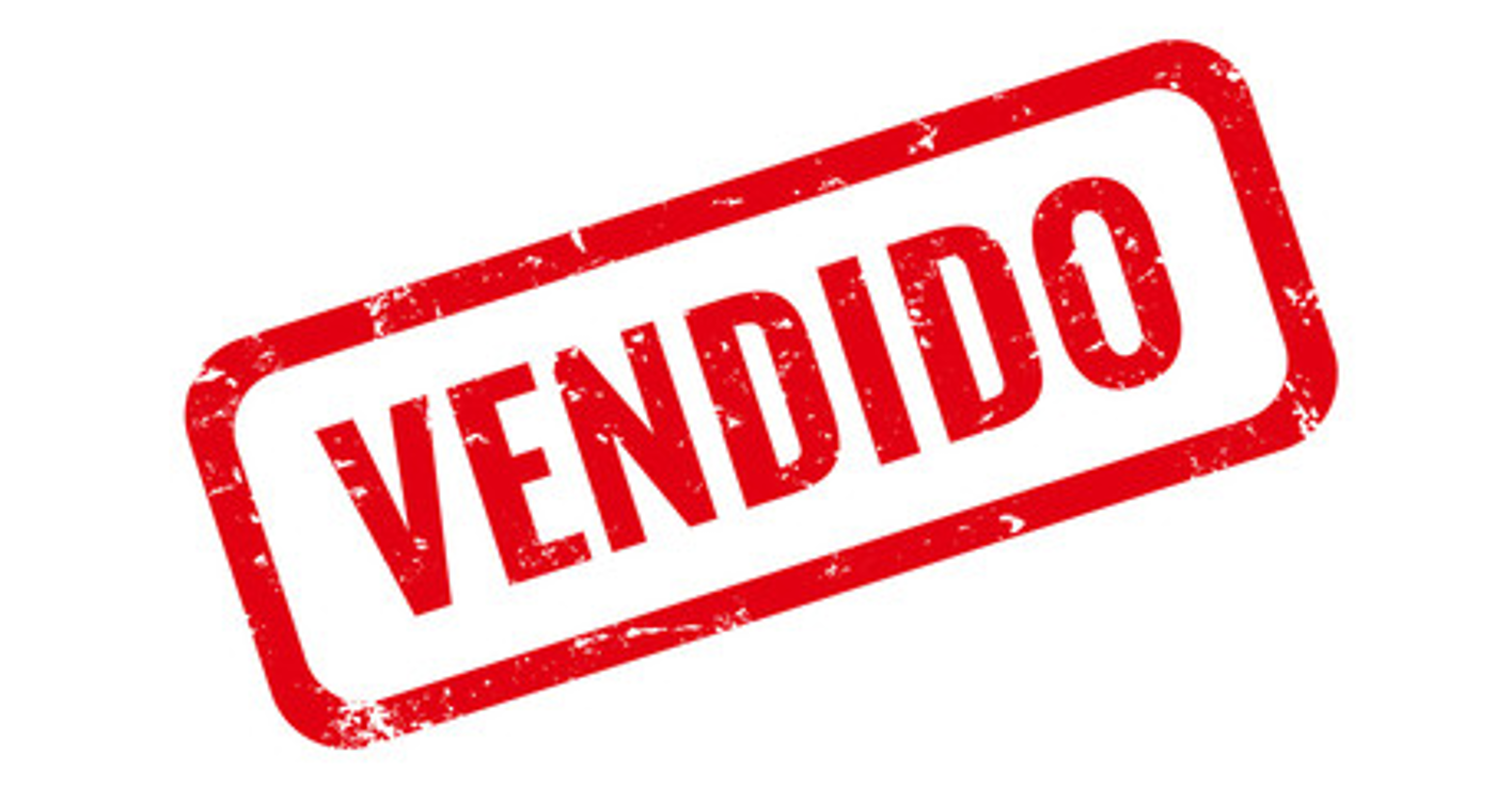 cartel vendido